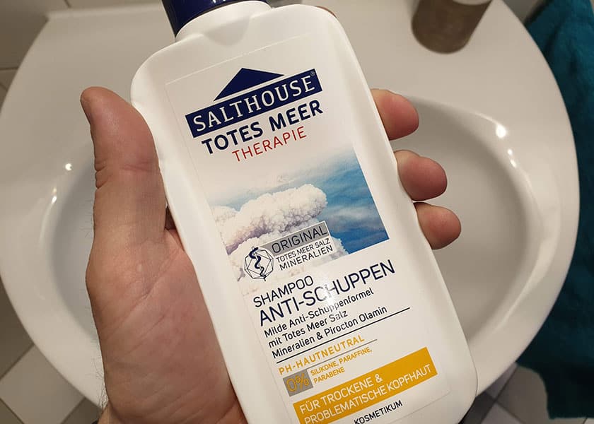 Shampoo trockene Kopfhaut - Salthouse Totes Meer Shampoo